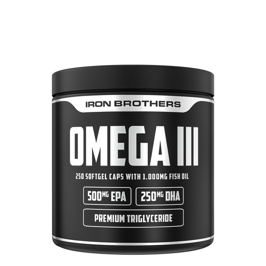 Omega 3 Premium Triglyceride - 250 Softgel Kapseln Caps - 500mg EPA 250mg DHA