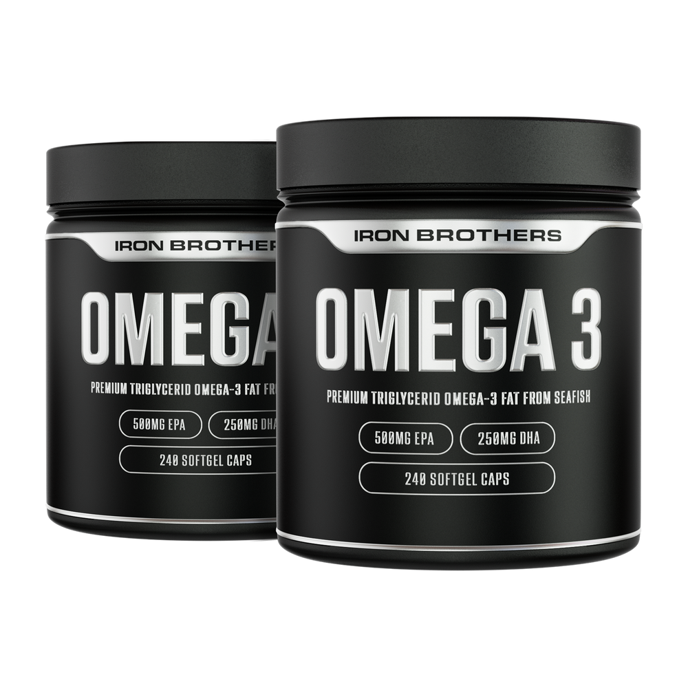 Omega 3 Doppelpack von Iron Brothers - Premium Triglyceride im Doppelpack #inhalt_2x-240-kapseln-312g