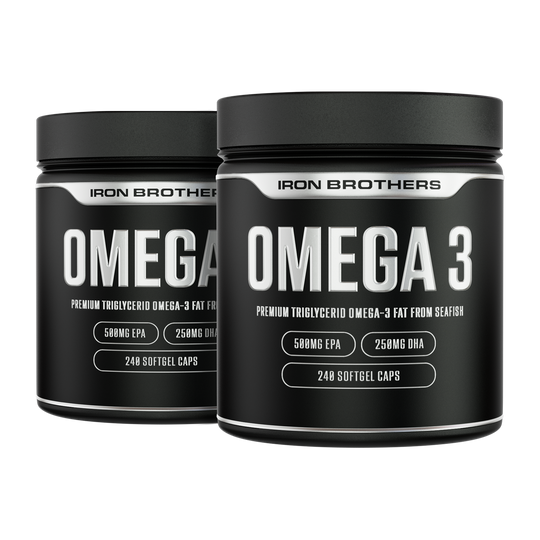 Omega 3 Doppelpack von Iron Brothers - Premium Triglyceride