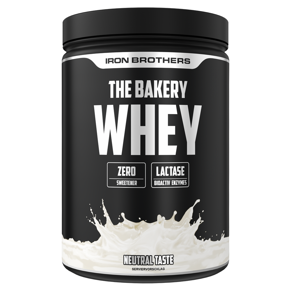 Iron Brothers The Bakery Whey Protein Konzentrat Natural Geschmacksneutrales Back Protein Eiweiß 908g Dose  #geschmack_natural-taste