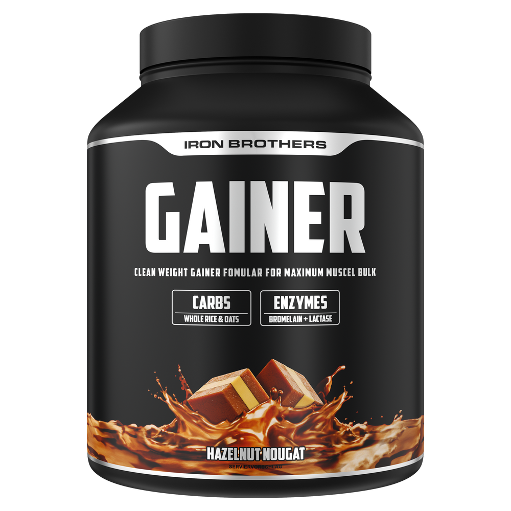 Weight Gainer - Hazelnut Nougat Flavour - Haselnuss Nougat Geschmack