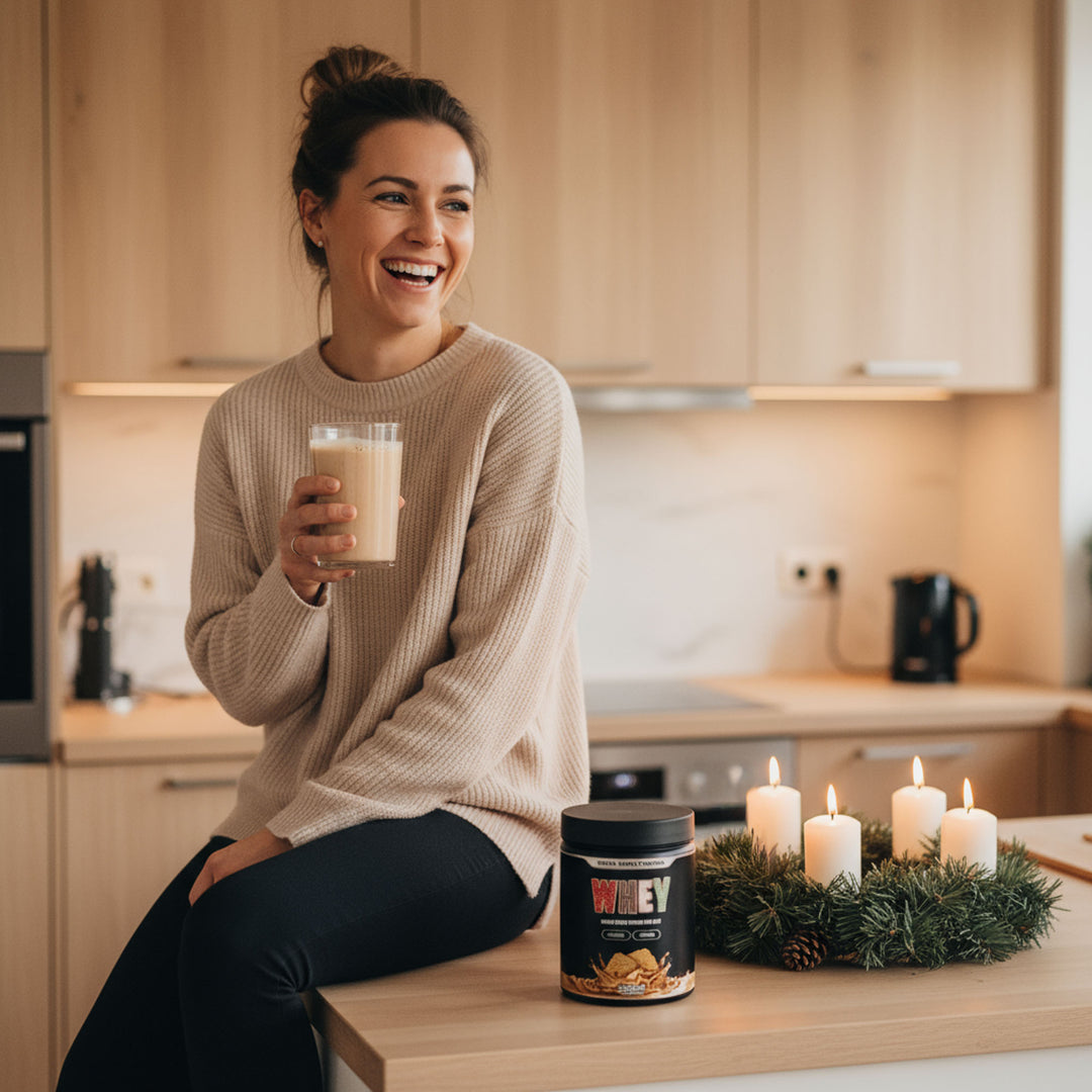Wenn Muskelaufbau auf Weihnachtsstimmung trifft - Whey Protein Winter Edition von Iron Brothers