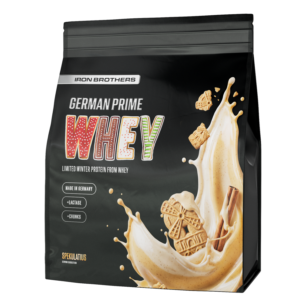 Whey Protein (Winter Edition) von Iron Brothers - Spekulatius Geschmack