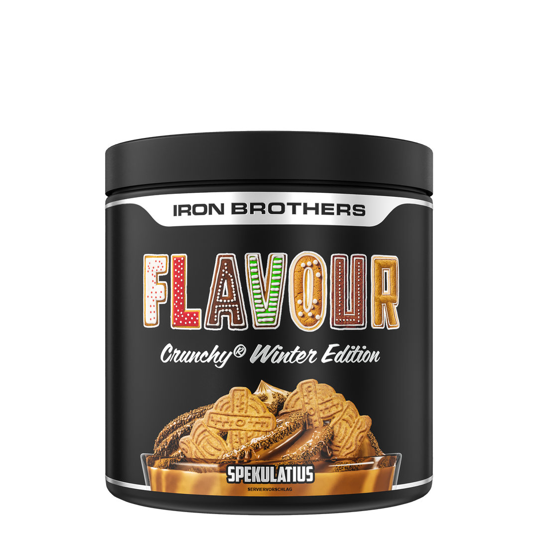 Crunchy Flavour Winter Edition - Spekulatius Flavour 250g - Geschmackspulver Winter Geschmack Spekulatius von Iron Brothers