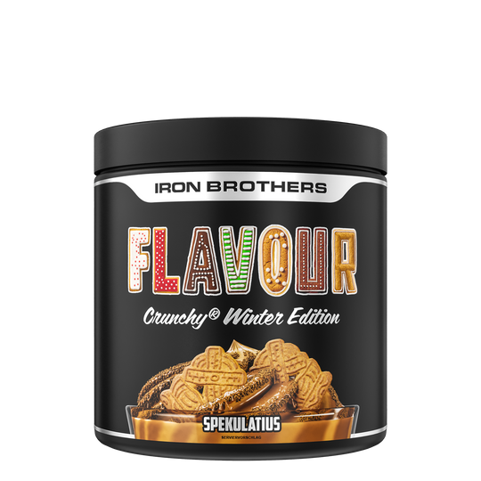 Crunchy Flavour Winter Edition - Spekulatius Flavour 250g - Geschmackspulver Winter Geschmack Spekulatius von Iron Brothers