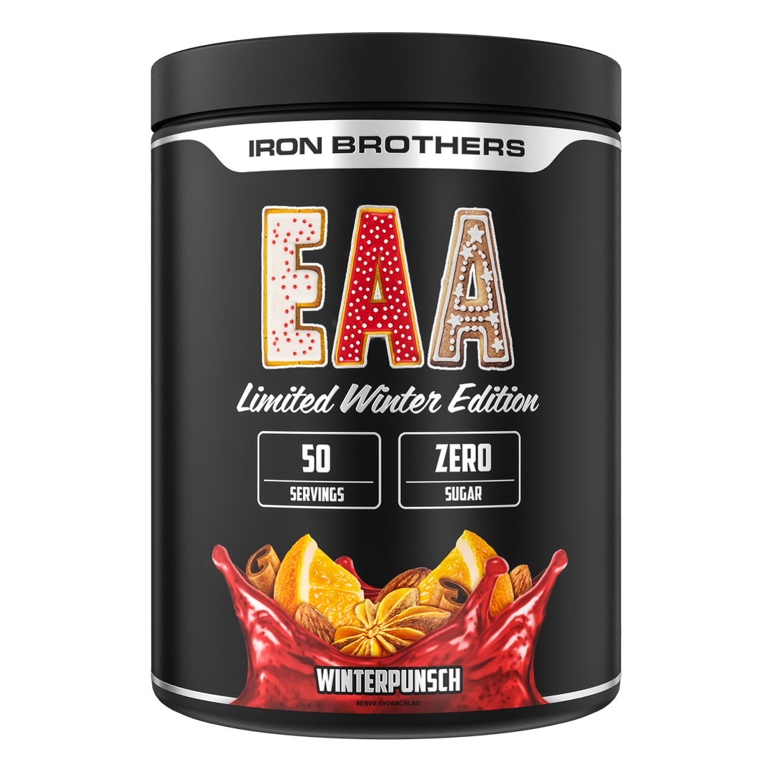 EAA Zero Winter Edition - Winterpunch Flavour 500g - EAA Winter Geschmack Winterpunch von Iron Brothers