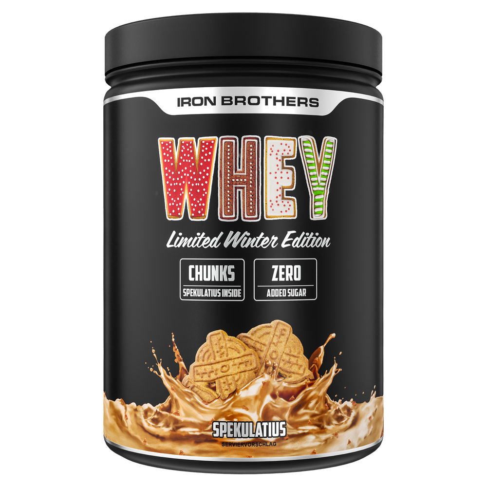 Whey Protein Winter Edition - Spekulatius Flavour 908g - Whey Protein Winter Geschmack Spekulatius von Iron Brothers