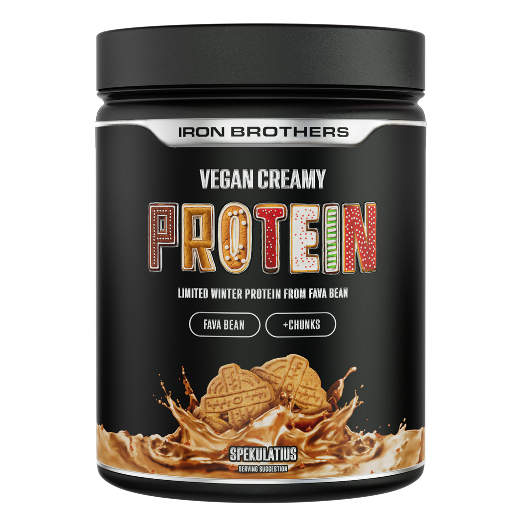 Vegan Creamy Protein (Winter Edition) von Iron Brothers - Spekulatius Geschmack
