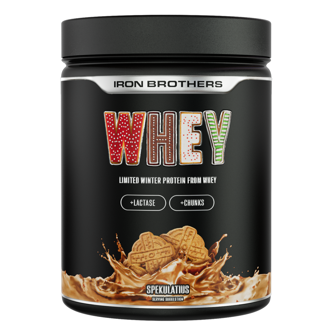 Whey Protein (Winter Edition) von Iron Brothers - Spekulatius Geschmack