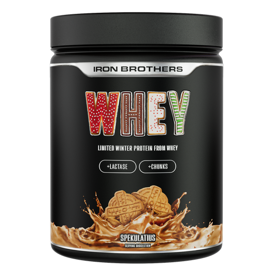 Whey Protein (Winter Edition) von Iron Brothers - Spekulatius Geschmack