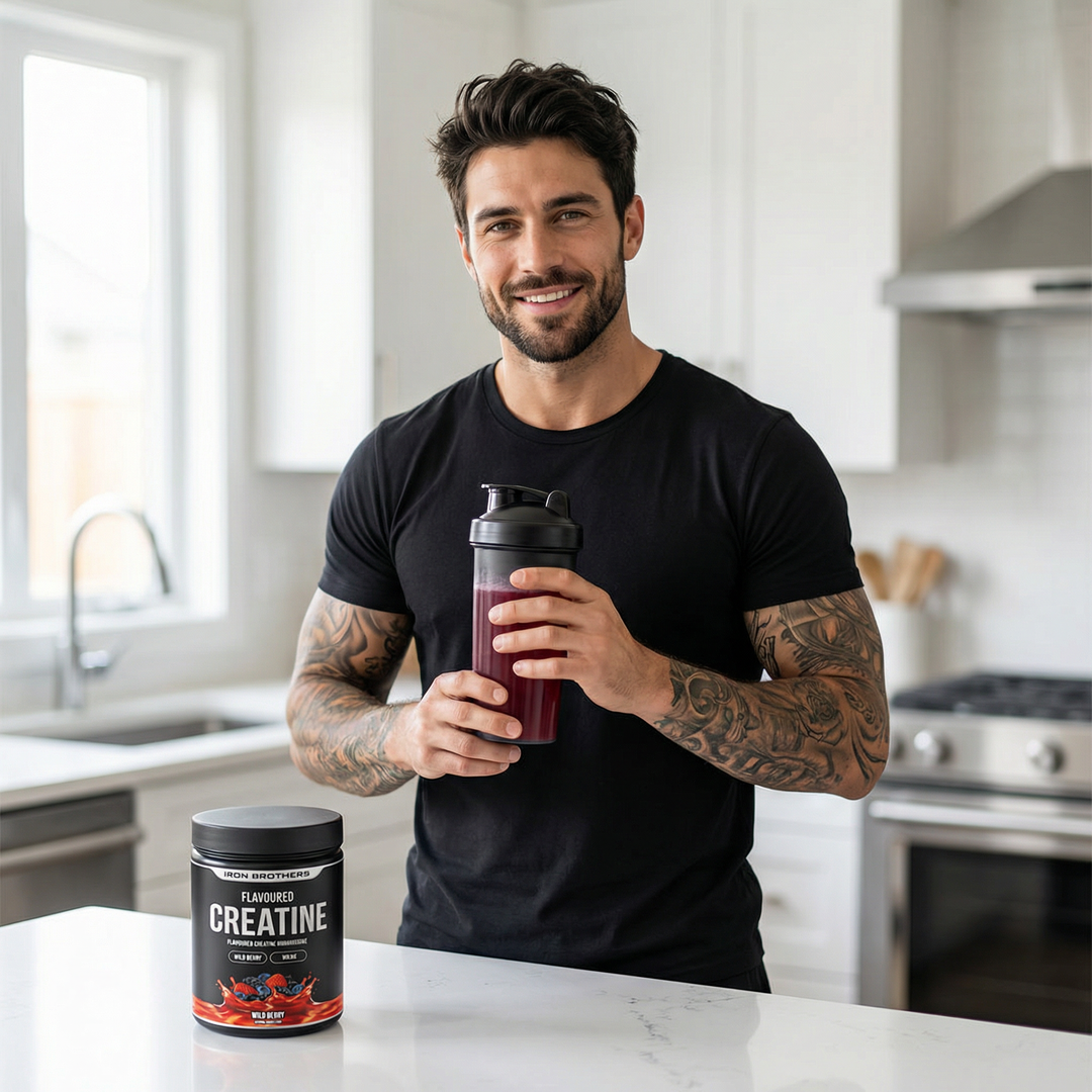 Mehr als nur ein Muskelbooster - Creatine Flavoured von Iron Brothers