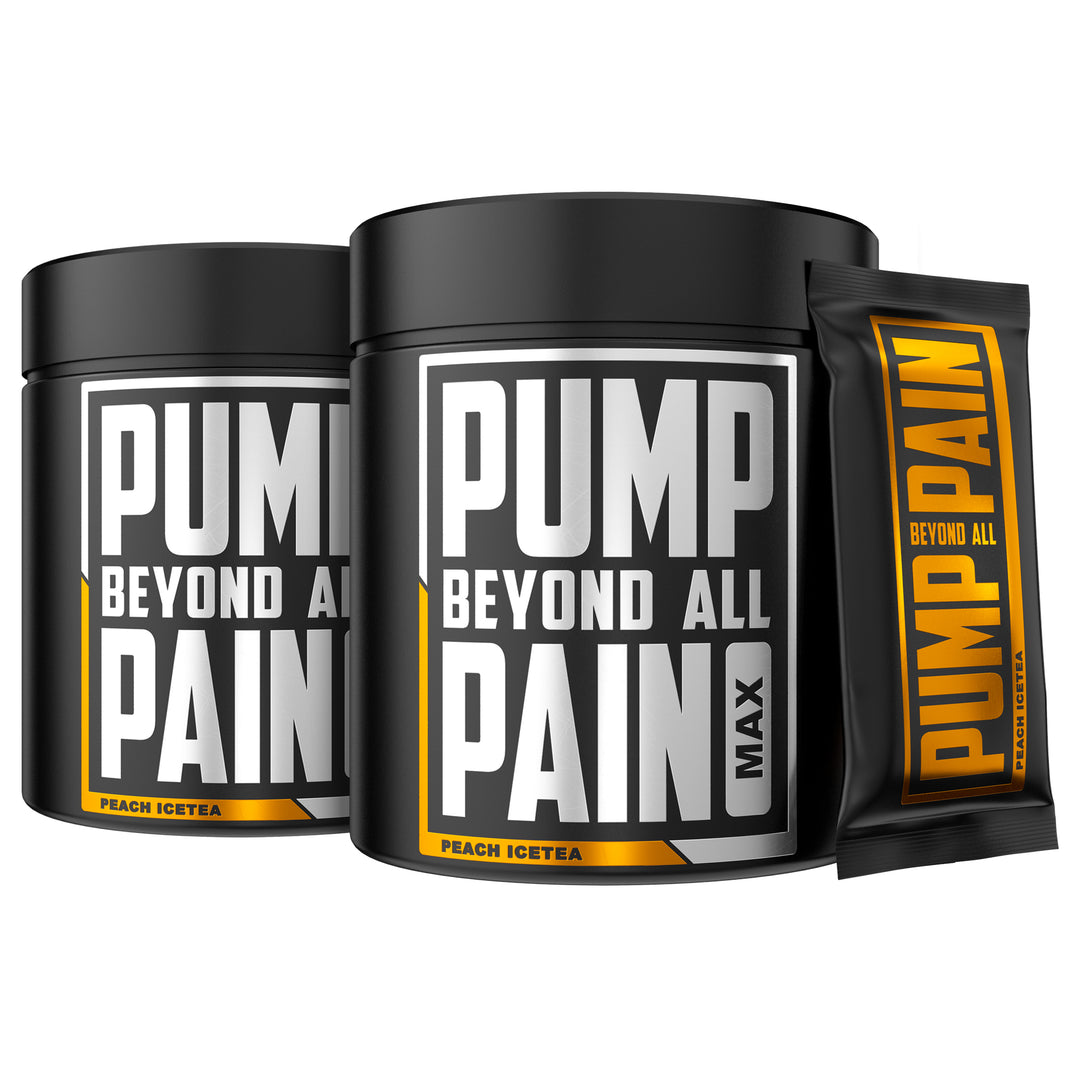 Barbell Edition des Pump beyond all Pain Pre Workout Bosters mit 2x 400g Dosen 800g premium Pump Booster